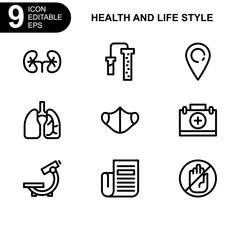 health and life style icon or logo isolated sign symbol vector illustration - Collection of high quality black style vector icons 
