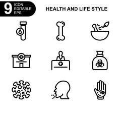 health and life style icon or logo isolated sign symbol vector illustration - Collection of high quality black style vector icons 
