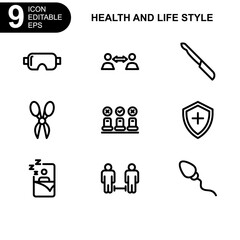 health and life style icon or logo isolated sign symbol vector illustration - Collection of high quality black style vector icons 
