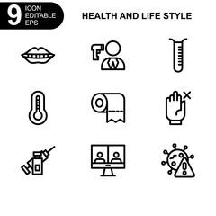 health and life style icon or logo isolated sign symbol vector illustration - Collection of high quality black style vector icons 

