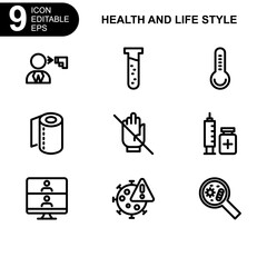 health and life style icon or logo isolated sign symbol vector illustration - Collection of high quality black style vector icons 
