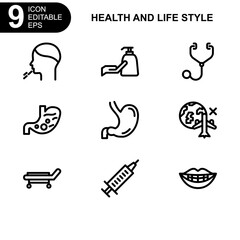 health and life style icon or logo isolated sign symbol vector illustration - Collection of high quality black style vector icons 
