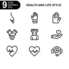 health and life style icon or logo isolated sign symbol vector illustration - Collection of high quality black style vector icons 
