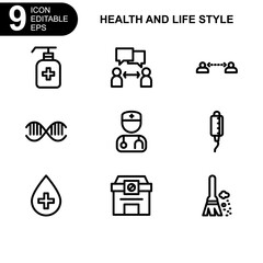 health and life style icon or logo isolated sign symbol vector illustration - Collection of high quality black style vector icons 
