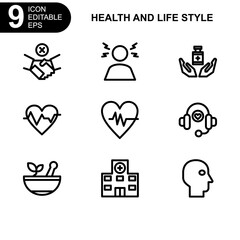 health and life style icon or logo isolated sign symbol vector illustration - Collection of high quality black style vector icons 
