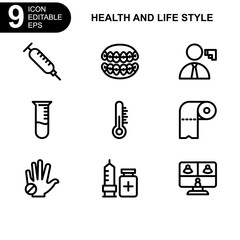 health and life style icon or logo isolated sign symbol vector illustration - Collection of high quality black style vector icons 
