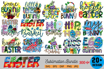 Easter  Sublimation Design Bundle