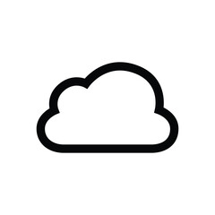 Cloud vector icon