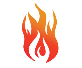 fire icon design vector template