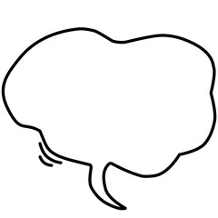 Bubble speech 