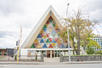 Christchurch Transitional Cathedral - obrazy, fototapety, plakaty