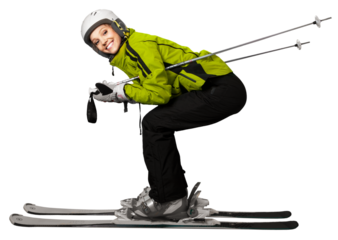 Female skier