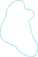 Abstract Shape Outline