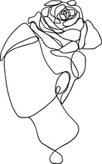 Abstract Woman Outline