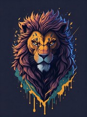 Lion, Created using generative AI