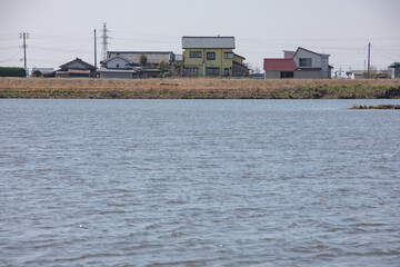 Fototapeta na wymiar 新潟市の風景