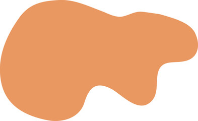 Blob Line Vector Element