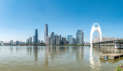 Obraz premium Guangzhou modern urban architectural landscape