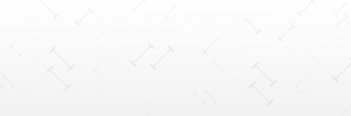 Abstract white Geometric banner design background.