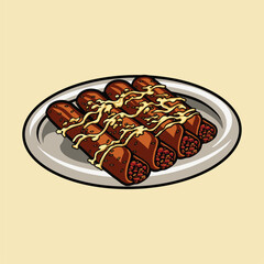 enmoladas food vector