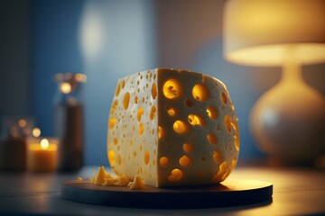 Cheese created using AI Generative Technology