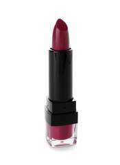 Beautiful lipstick on white background