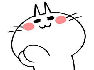 おねだりするにゃんこイラスト素材