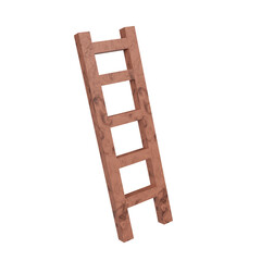 wooden ladder