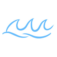 Naklejka premium Abstract wave illustration