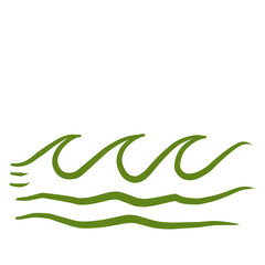 Abstract wave illustration