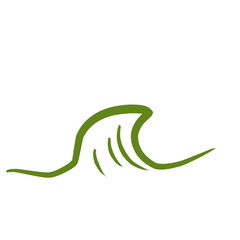 Abstract wave illustration