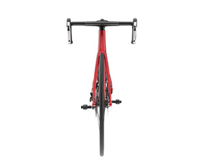 Fast bike isolated on transparent background. 3d rendering - illustration