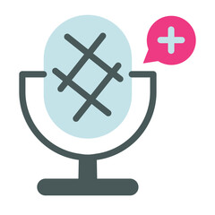 Fototapeta premium podcast microphone