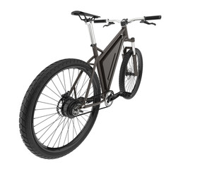 Fast bike isolated on transparent background. 3d rendering - illustration