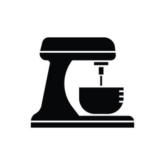 Electrical mixer icon on trendy design