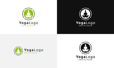 Yoga Logo Template