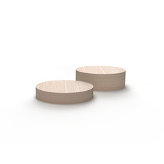 3d Wooden Stand PNG