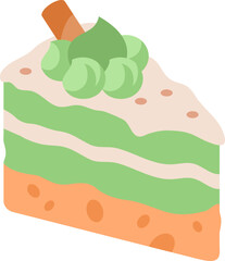 Cute Cake Illustrator