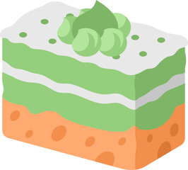 Cute Cake Illustrator