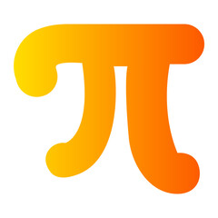 pi gradient icon