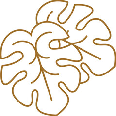 Leaf Element Outline