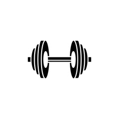 dumbbell icon vector design templates