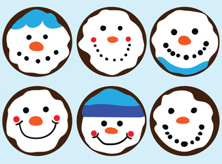 Get into the winter spirit with these charming snowman illustrations! Each one is lovingly crafted to bring a smile to your face and a warm feeling to your heart.