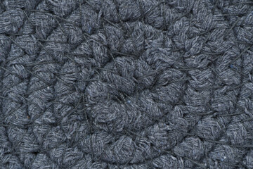 Blue cotton fabric texture background.