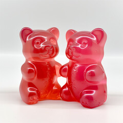 Bear Shaped Gummy Sweets with Generative AI