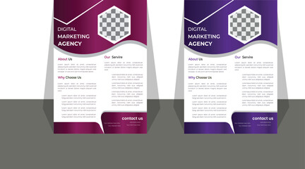 

Corporate business flyer template design marketing, business proposal 