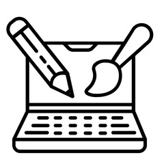 laptop graphic design