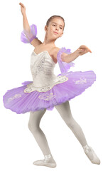 Ballerina ballet performing caucasian ballet dancing child ballet dancer