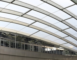 Translucent roof for saving energy, Building detail