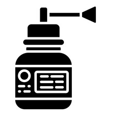 spray nasal medicine nose icon